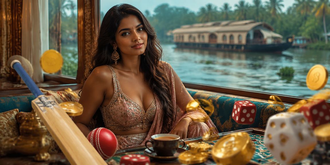 Live casino player making mobile payment in Kerala with UPI