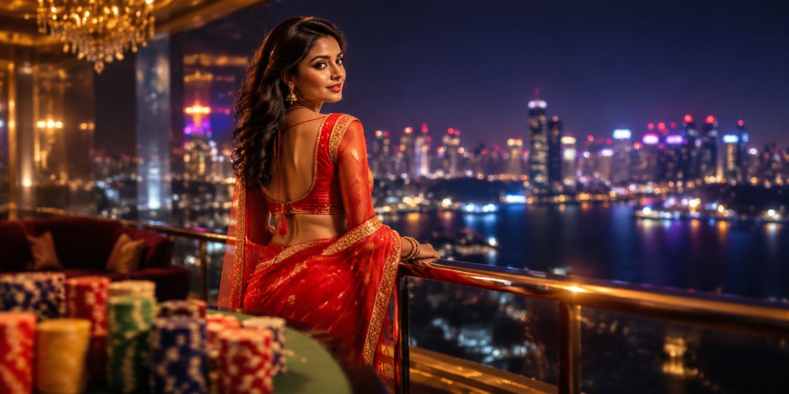 Mumbai Bandra lottery with traditional saree